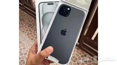 ايفون 15 بلس اسود 128 0