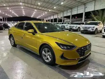 هونداي سوناتا 2020 بنزين تشغيل عن بعد رادار عدادا 58 الف 0