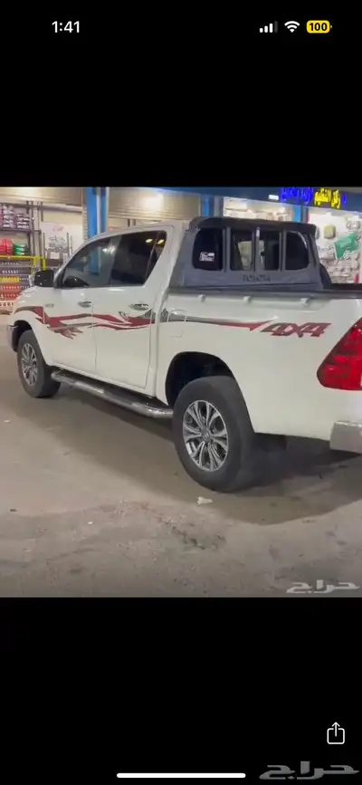 هايلوكس غمارتين دبل للإيجار الشهري Car For Rent 2