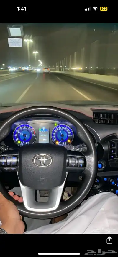 هايلوكس غمارتين دبل للإيجار الشهري Car For Rent 1