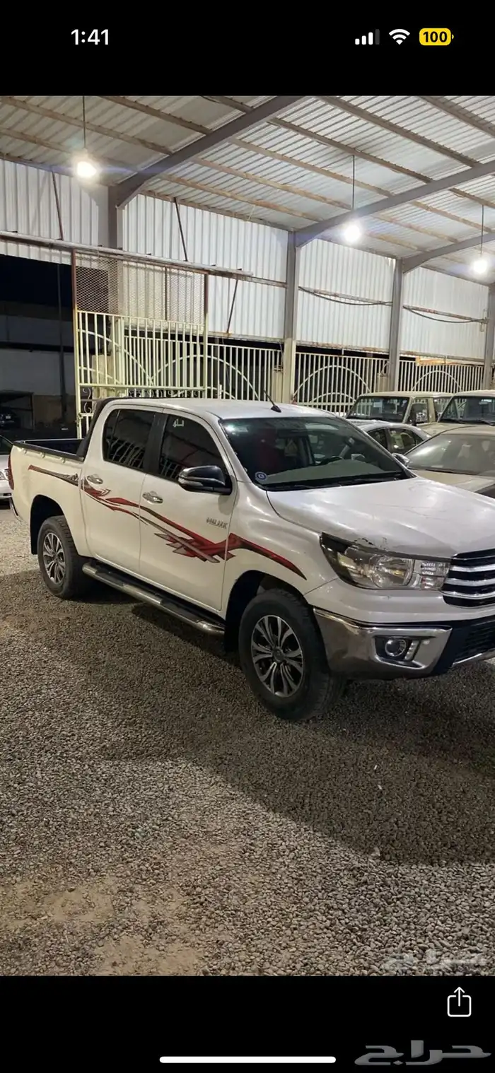 هايلوكس غمارتين دبل للإيجار الشهري Car For Rent 0