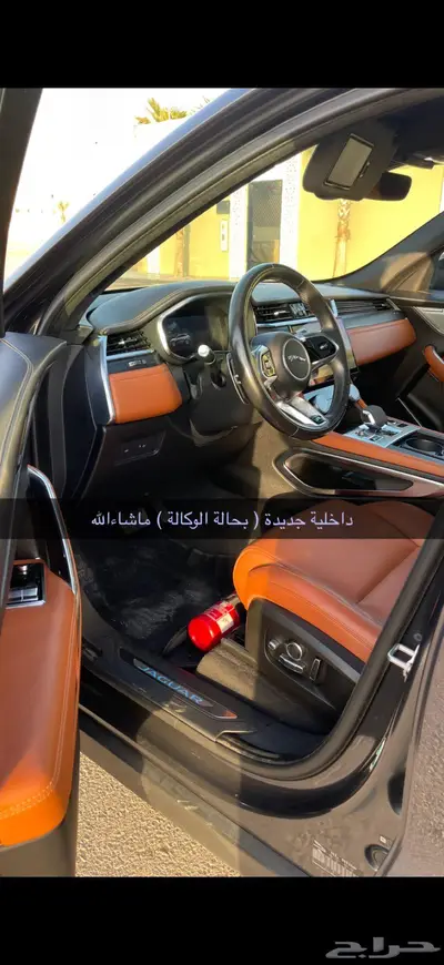 F-pace ( بلاك أديشن ) بحالة الوكالة 23
