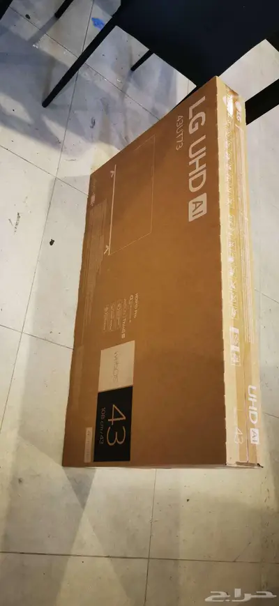 شاشة LG سمارت 43 بوصة جديدة 0