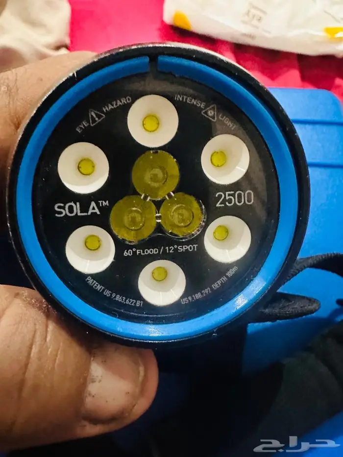 كشاف بحر خاص لكميرات التصوير Light   Motion Sola Dive 1