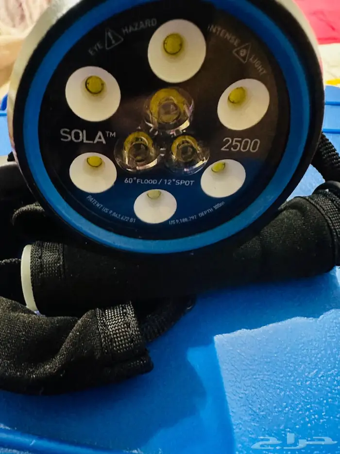 كشاف بحر خاص لكميرات التصوير Light   Motion Sola Dive 2