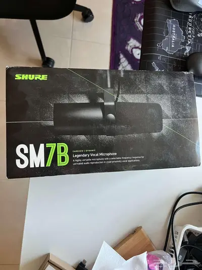 مايكروفون sm7b اصلي استعمال شهر ( مثل الجديد ) 1