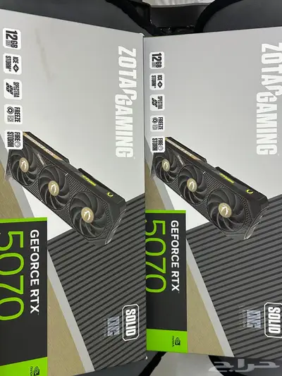 للبيع كرت شاشة RTX 5070 جديد 0