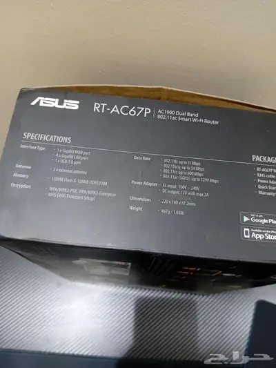 راوتر مقوي او موسع مجال الشبكة Asus 1