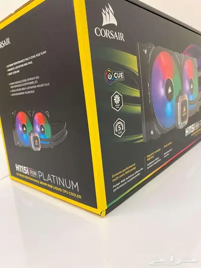 مبرد مائي من شركة كورسير نوع Corsair H115i PLATINUM 2
