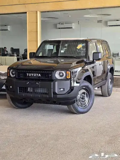 تويوتا برادو TX1 بنزين أسود سعودي 2025 متوفر لدى الحسن 0