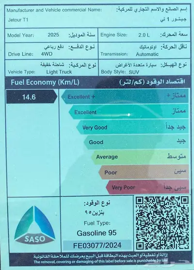 جيتور T1 لاكجري موديل 2025 13