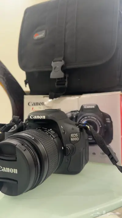للبيع كاميرا كانون Canon EOS 600D شبه جديد مع كامل ملحقاتها 5