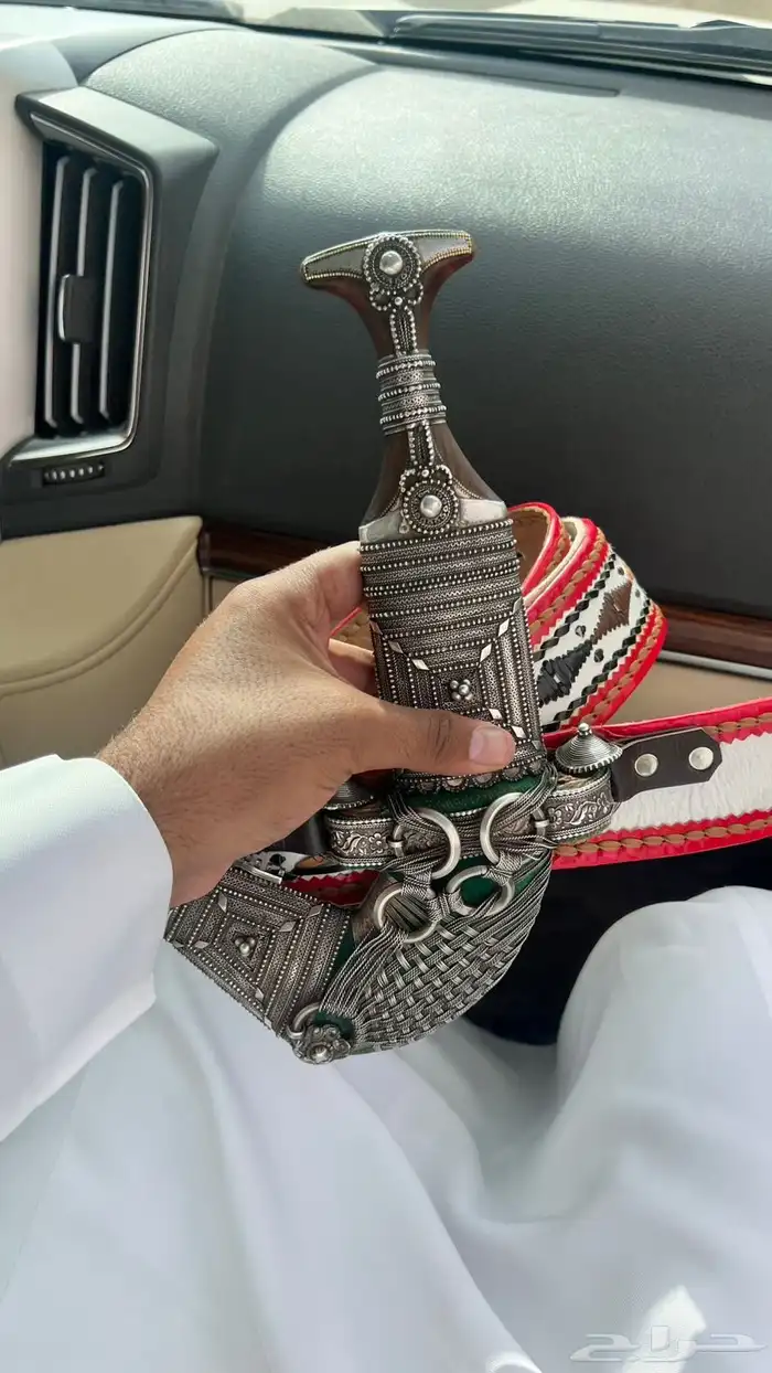 خنجر زراف احمر عتق 2