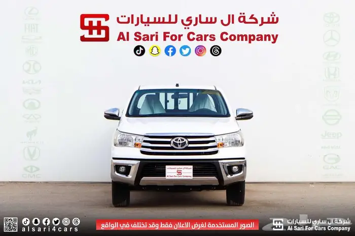 تويوتا هايلوكس GLX بنزين 2025 اقساط بنوك وشركات 27