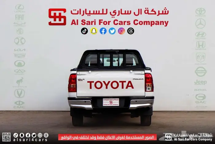 تويوتا هايلوكس GLX بنزين 2025 اقساط بنوك وشركات 17