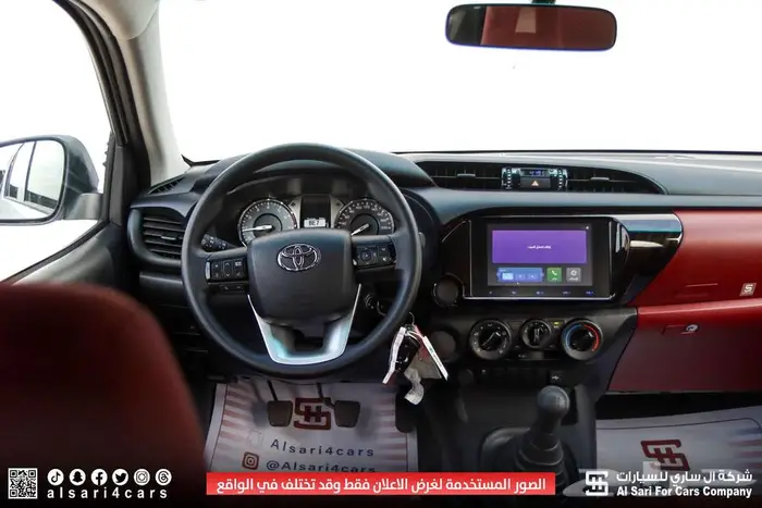 تويوتا هايلوكس GLX بنزين 2025 اقساط بنوك وشركات 11