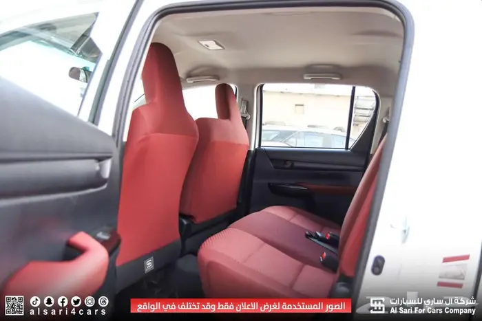 تويوتا هايلوكس GLX بنزين 2025 اقساط بنوك وشركات 9