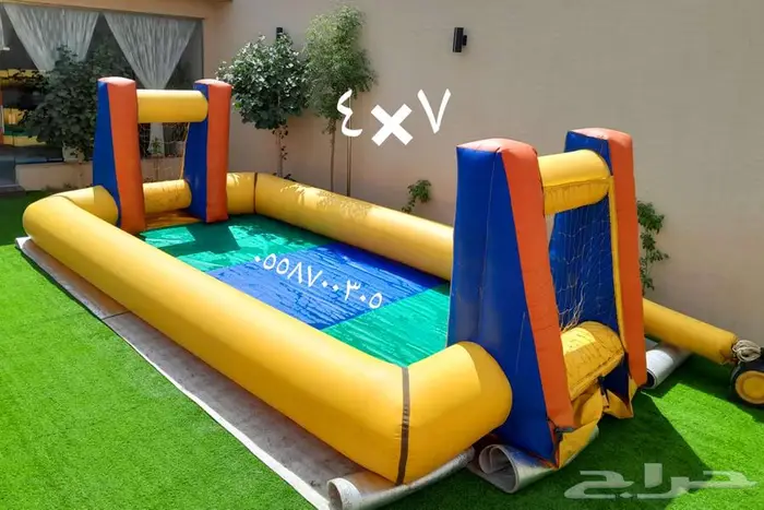 نطيطات ملعب صابوني زحاليق 0