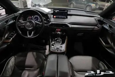 مازدا CX9 فل كامل سيجنيتيشر فتحة سقف جلد موديل 2023 9