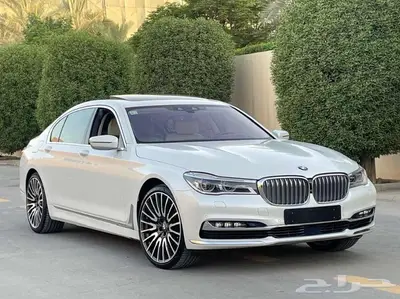 بي إم دبليو 750LI أبيض 2016 فل ماشي 25 ألف بحالة ممتازة جدا 5