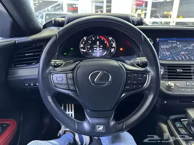 لكزس LS500 اف سبورت 2018 بودي ومحركات وتشييكات وكالة 56