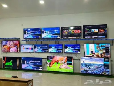 بيع اقل سعر شاشات ذكيه تلفزيون واي فاي توصيل تركيب مجاني tv 18