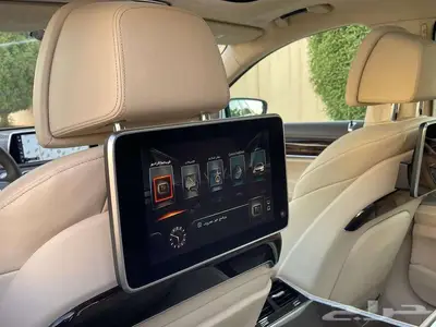 بي إم دبليو 750LI أبيض 2016 فل ماشي 25 ألف بحالة ممتازة جدا 95