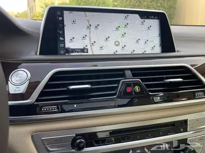 بي إم دبليو 750LI أبيض 2016 فل ماشي 25 ألف بحالة ممتازة جدا 77