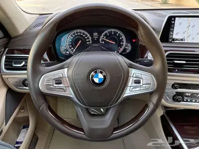 بي إم دبليو 750LI أبيض 2016 فل ماشي 25 ألف بحالة ممتازة جدا 76