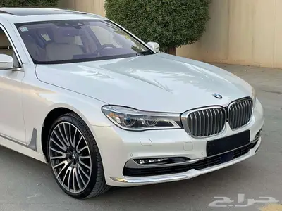 بي إم دبليو 750LI أبيض 2016 فل ماشي 25 ألف بحالة ممتازة جدا 55