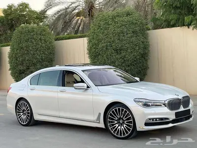 بي إم دبليو 750LI أبيض 2016 فل ماشي 25 ألف بحالة ممتازة جدا 31