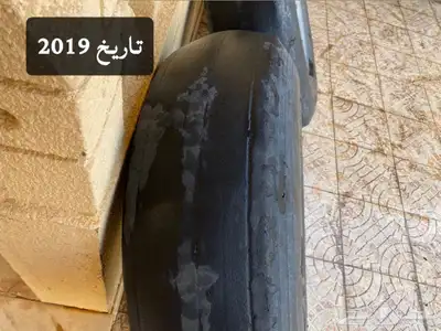 5 جنوط باترول حديد مع كفرات بالون 11