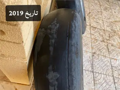 5 جنوط باترول حديد مع كفرات بالون 7