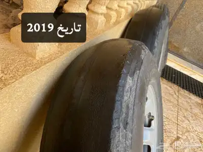5 جنوط باترول حديد مع كفرات بالون 8