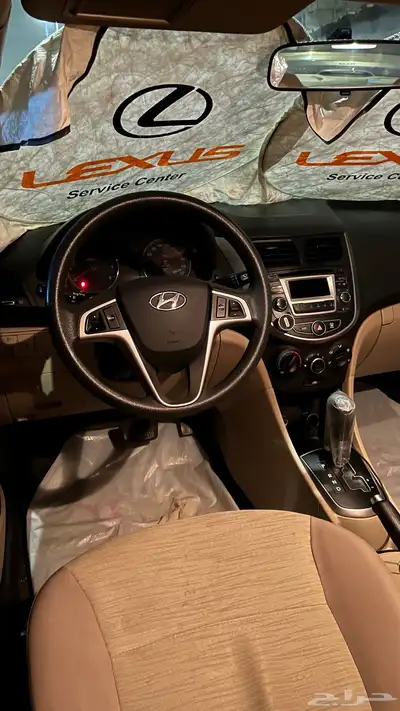 هيونداي اكسنت 2018 نظيف ممشى قليل بدي بلد 17