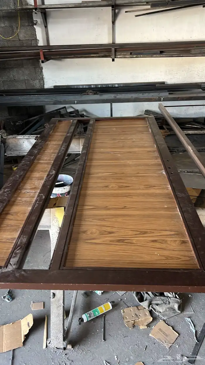 باب ليزر شباك المنيوم دربزين استيل 1