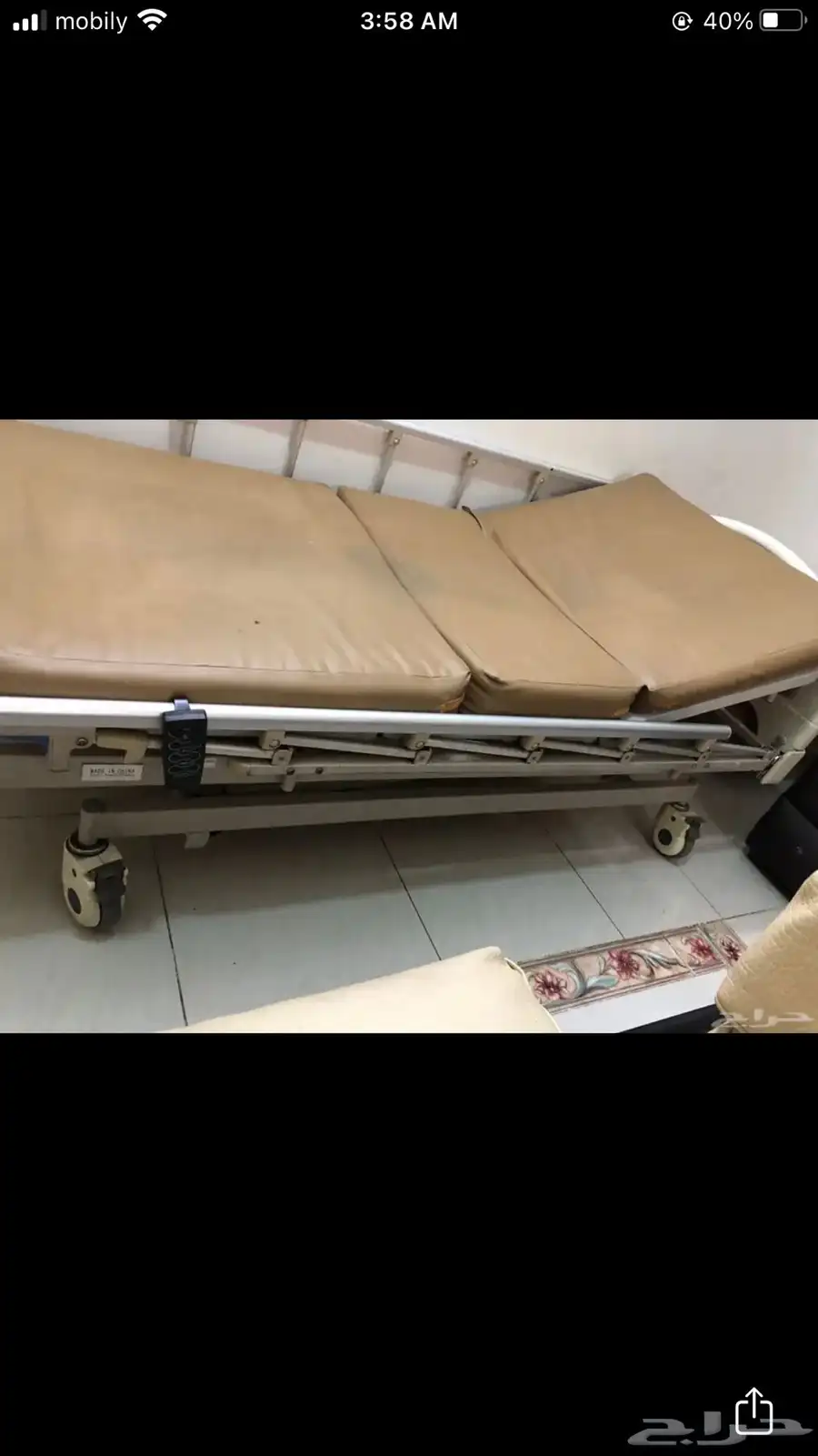 سرير طبي كهربائي مستخدم 3
