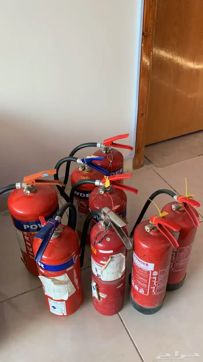fire extinguishers Available in large and small sizes 4