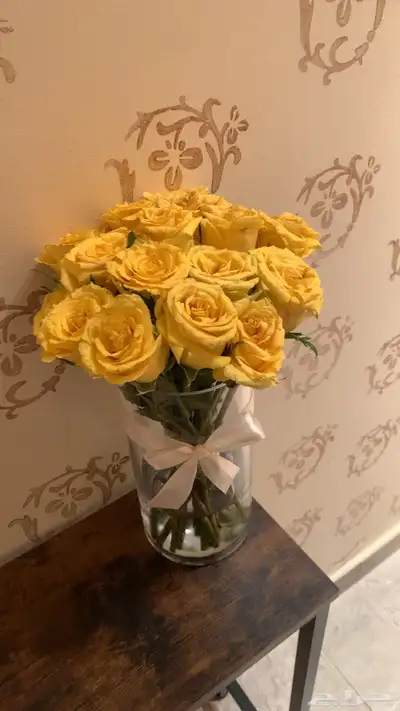 فازه ورد طبيعي 1