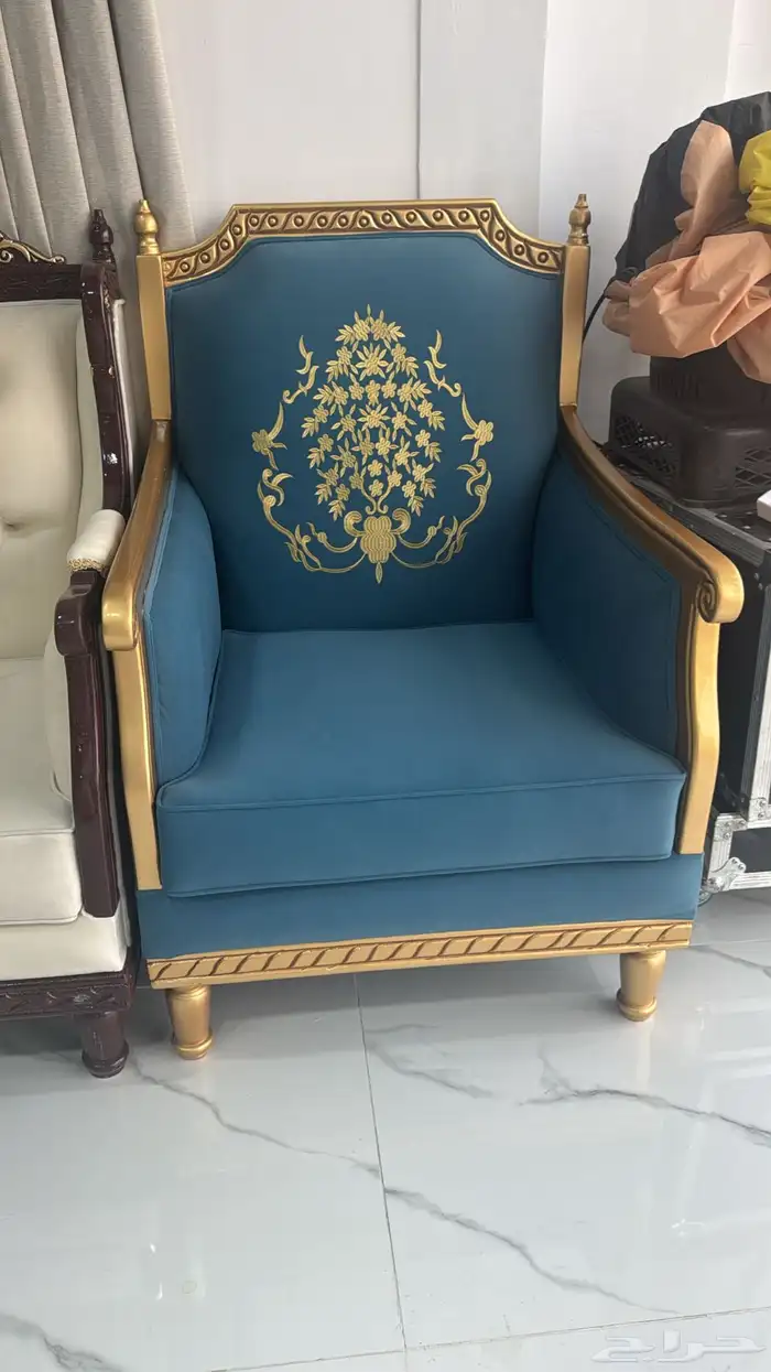 كراسي ملكيه تفصيل حسب الطلب مجالس رجال مجالس نساء صالات قاع 3