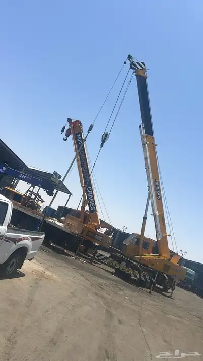 ايجار كرين 25 طن في المويه تعديل تريلات ستائر صندوق باسكن 0