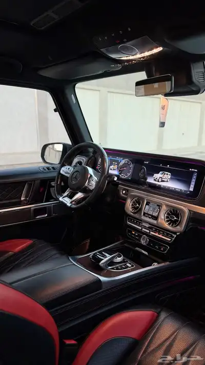 G63 وكالة موديل 2019 بلاك ادشن 10