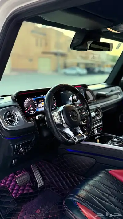 G63 وكالة موديل 2019 بلاك ادشن 5