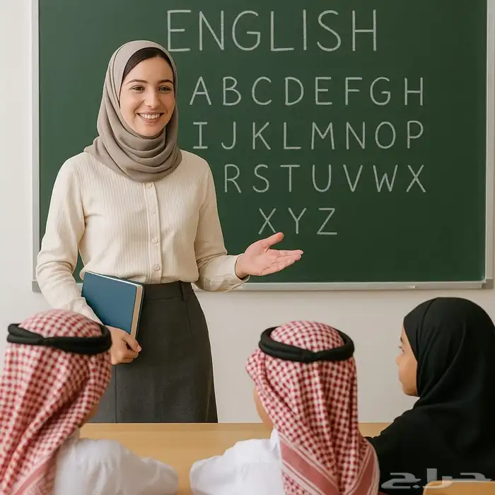 معلمة لغة انجليزية 1