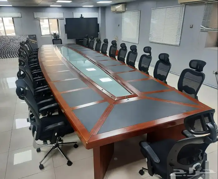 طاولات اجتماعات ملامين فخم مودرن كبيرة طويل صغيرة جميع 58