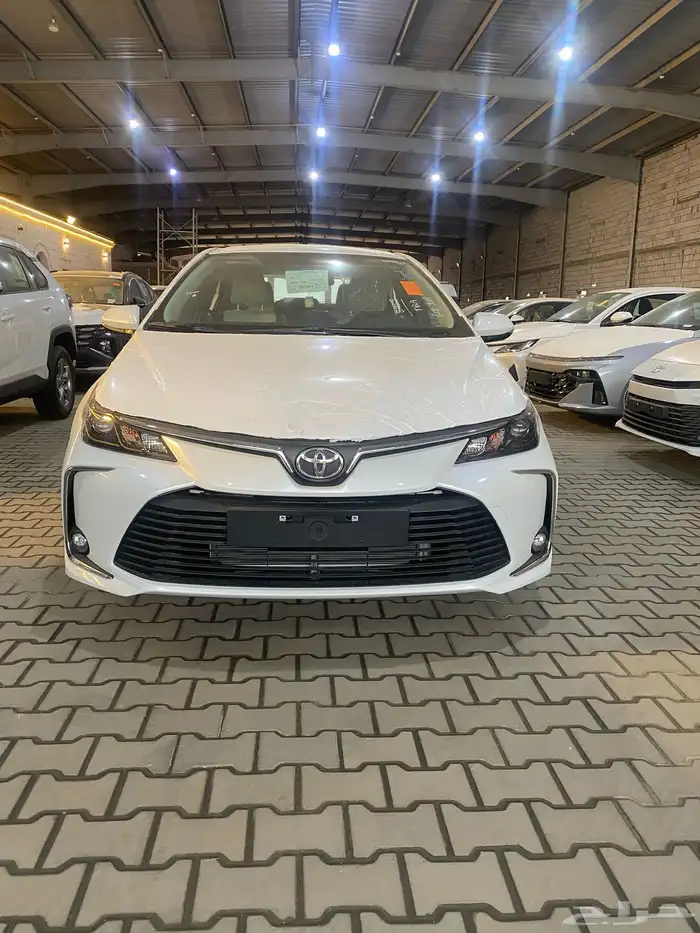 كورولا 2025 محرك 2.00 أقساط وكاش بنكية 0
