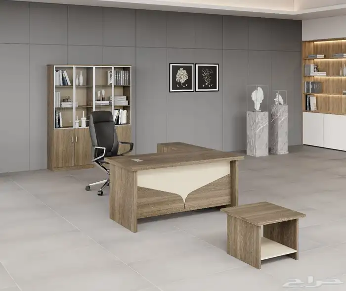 جديد اثاث مكتبي مكاتب طقم فخم جلد أخضر مكتب إدارية حق مدير 27