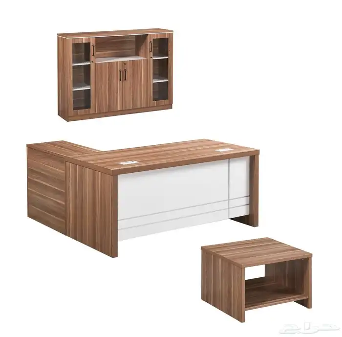 جديد اثاث مكتبي مكاتب طقم فخم جلد أخضر مكتب إدارية حق مدير 72