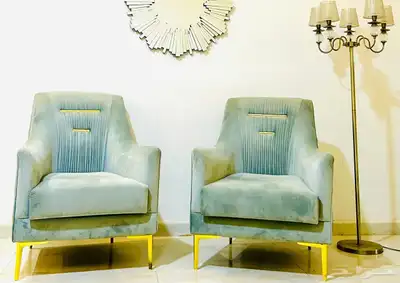 House hold item- Mirror console  mattress  sofa chairs 5