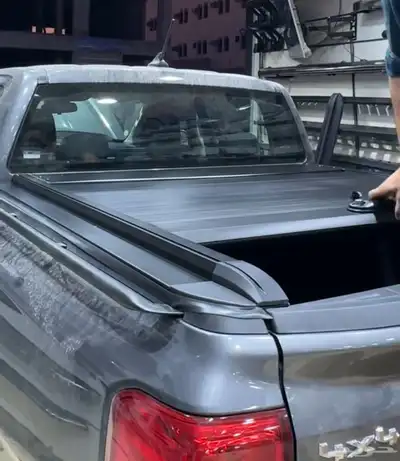 تسكيره غطاء حوض بيك اب رينجر سحاب ودعاسات جانبيه 8